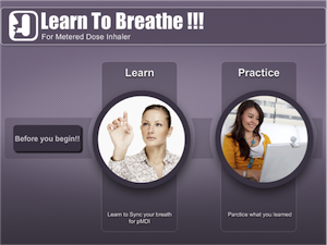 Instructions about inhalers