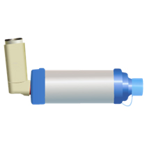 Spacer with Metered dose inhaler